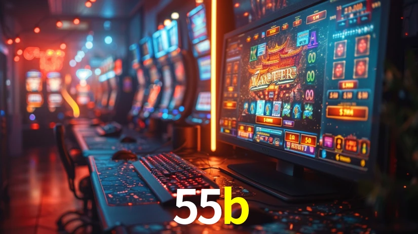 55b: Jogos de Caça-Níqueis-Altas Recompensas, Roleta-Velocidade, Blackjack-Desafios Máximos